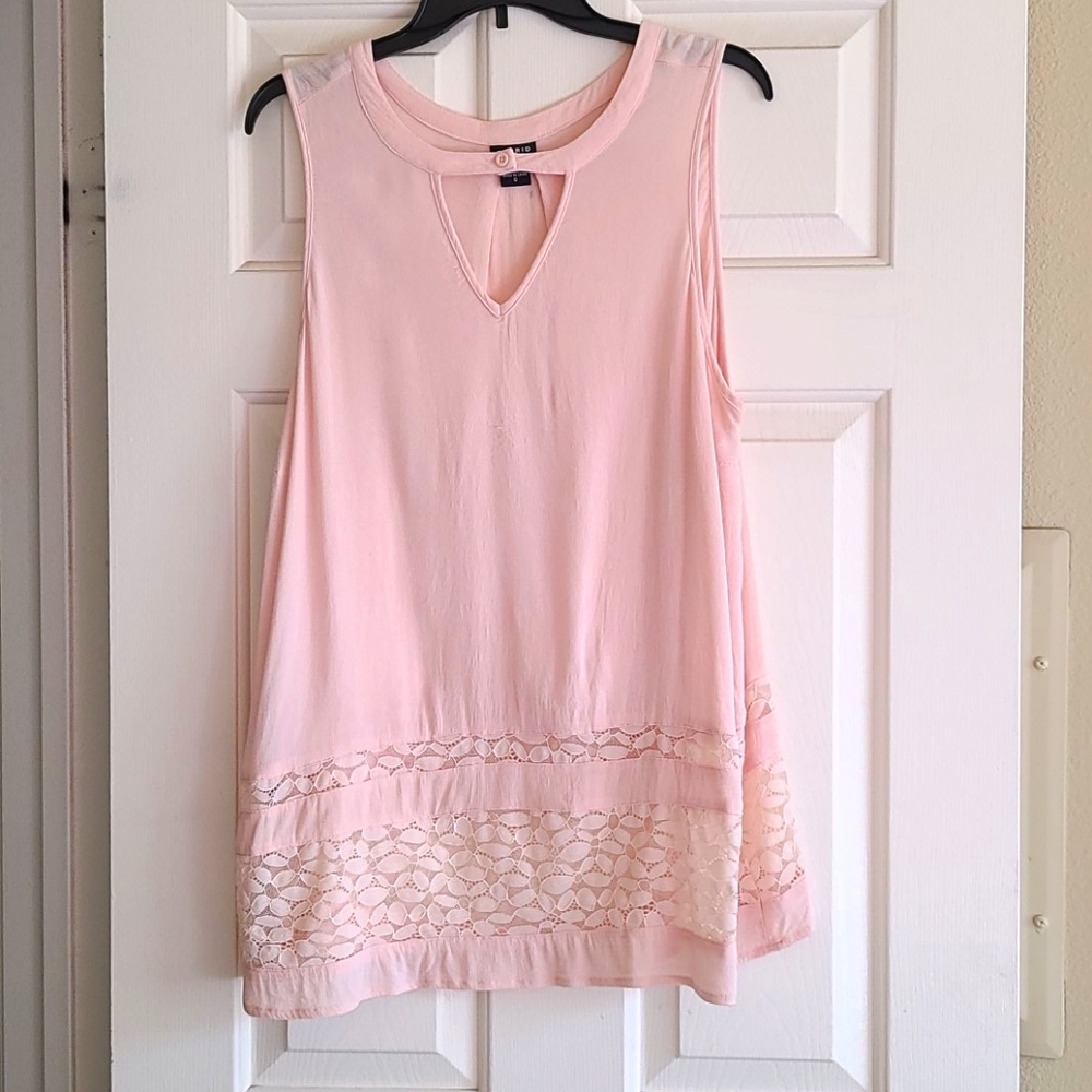 Torrid pink tunic tank